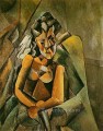 Mujer sentada 1909 Pablo Picasso